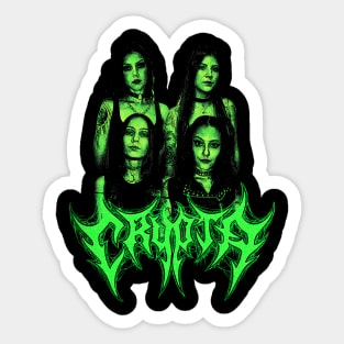 Crypta death metal Sticker